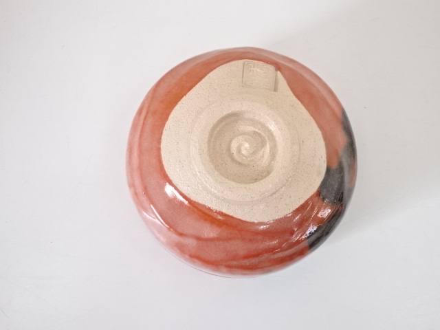 道具 ] - 道具 佐々木松楽造 赤楽茶碗（銘：無事）（前大徳高橋悦道